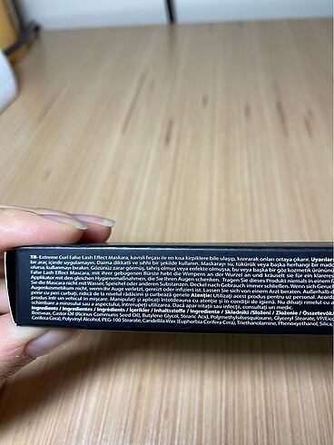 Beden FARMASİ EXTREME CURL MASKARA