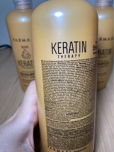 Farmasi Keratinli saç güçlendirici yumuşatan şampuan