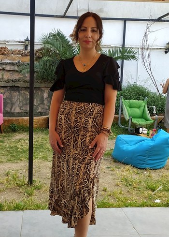 leopar etek takım - Görsel 5