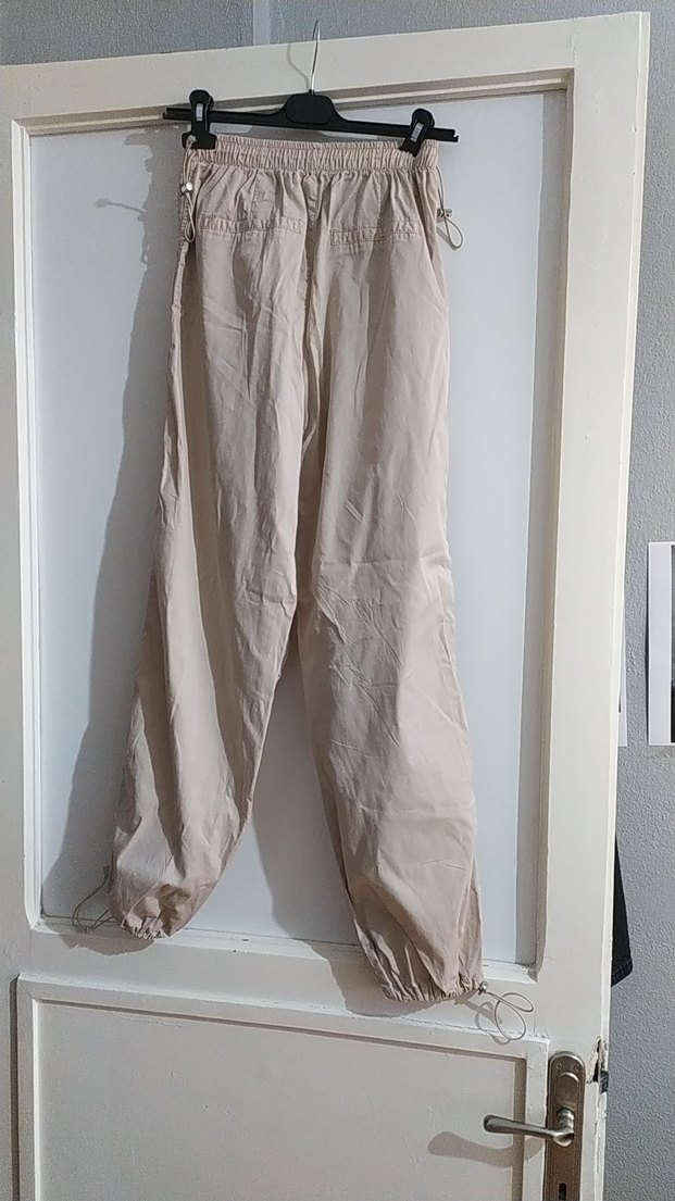 bej renk spor pantolon - Görsel 2