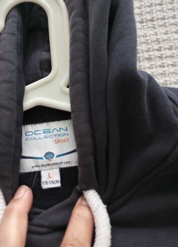 Okyanus koleji kapşonlu sweatshirt 