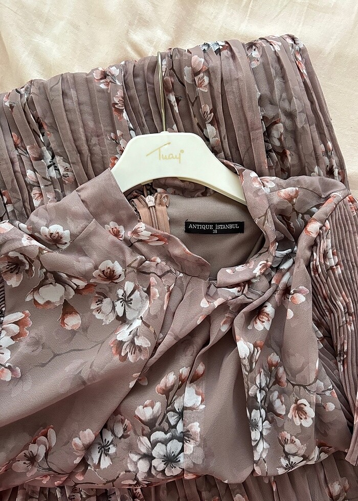 Şifon elbise - Görsel 2