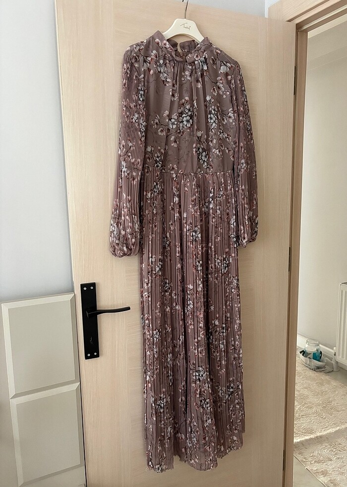 Şifon elbise - Görsel 4