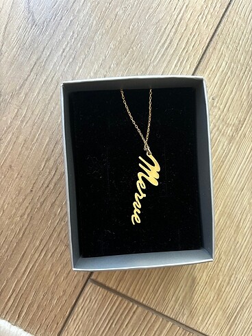 Merve gümüş kolye - Görsel 4