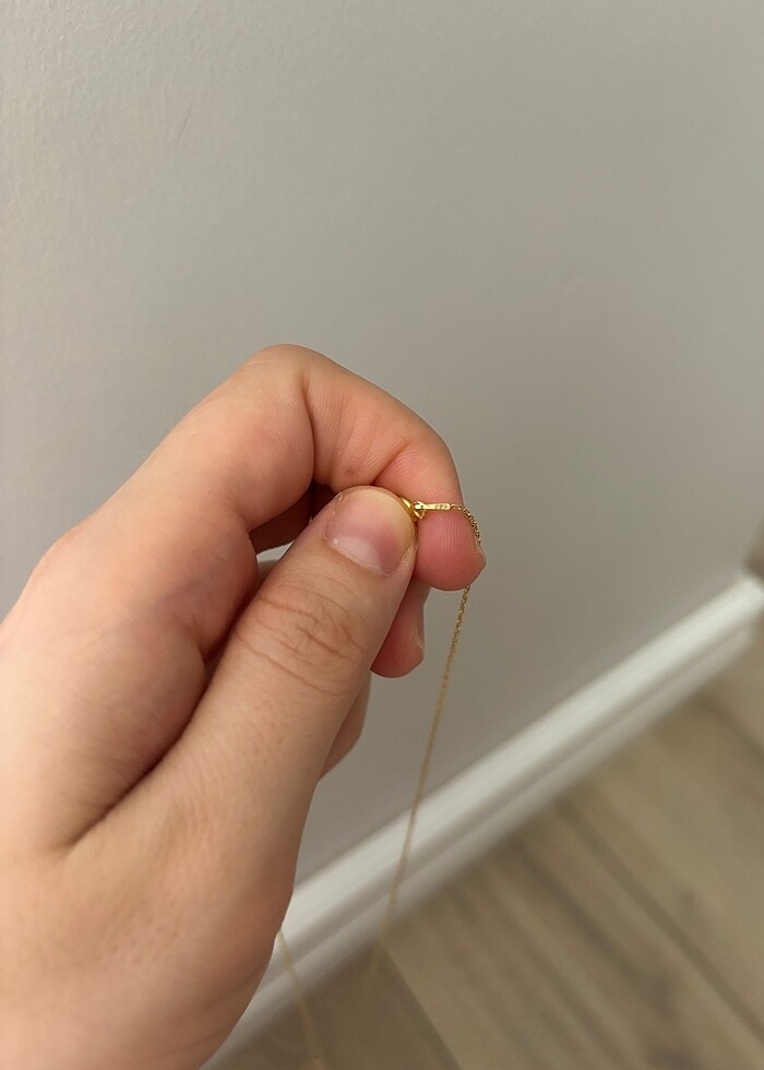 Merve gümüş kolye - Görsel 2