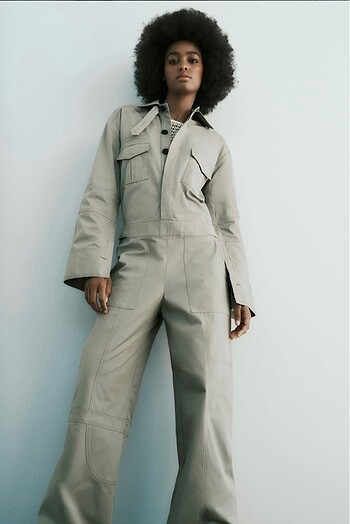 Zara Zara gabardin tulum