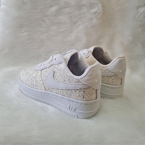 Nike Nike Airforce1 Simli Kadın Sneakers