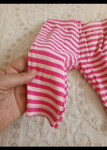 Kız Çocuk Renkli Pamuklu Tayt Seti - Görsel 4