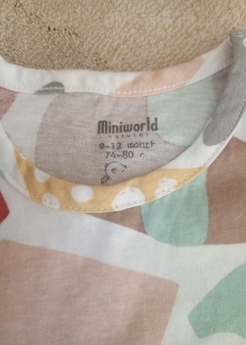 Bebek Erkek Hayvan Desenli Kısa Kollu Takım - Görsel 2