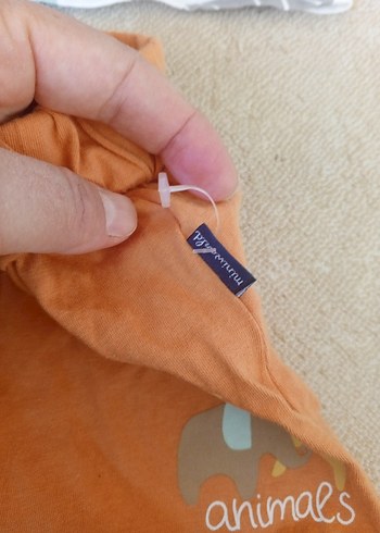 Bebek Erkek Hayvan Desenli Kısa Kollu Takım - Görsel 3