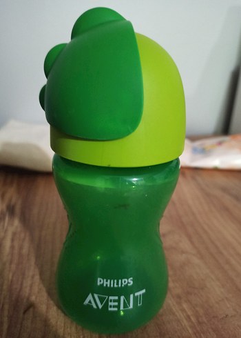 Philips Avent Yeşil Damlatmaz Pipetli Bardak - Görsel 2