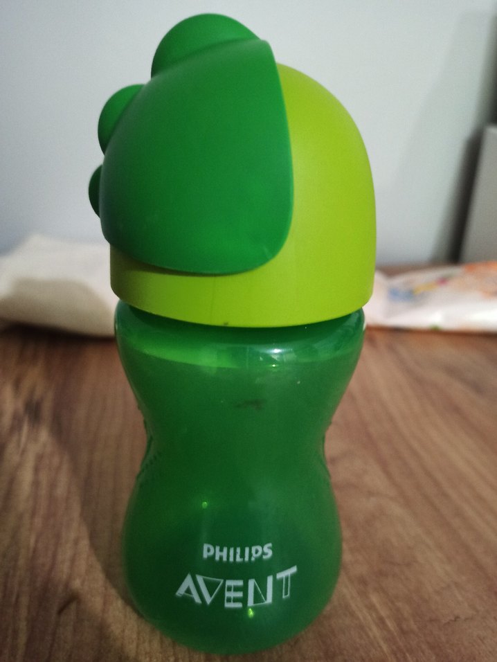 Philips Avent Yeşil Damlatmaz Pipetli Bardak - Görsel 2