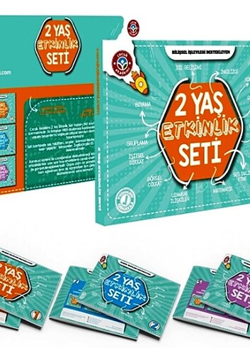 Çocuk Akademi 2 Yaş Dikkat Ve 2 Yaş Etkinlik Seti 2yaş dikkat e