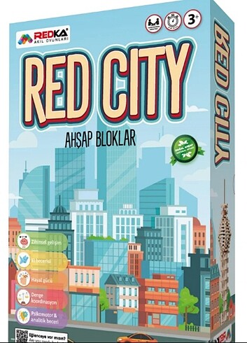 REDKA REDCİTY Ahşap Bloklar