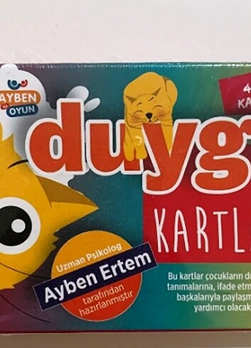 Duygu Kartları - Ayben Ile Oyun 48 Kart