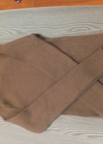 balikci kahve Kadın Yün Kazak - Görsel 2