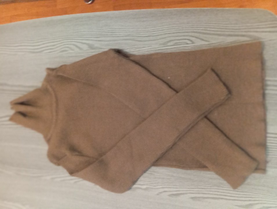 balikci kahve Kadın Yün Kazak - Görsel 2