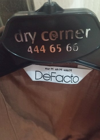 DeFacto bayan kahve gömlek