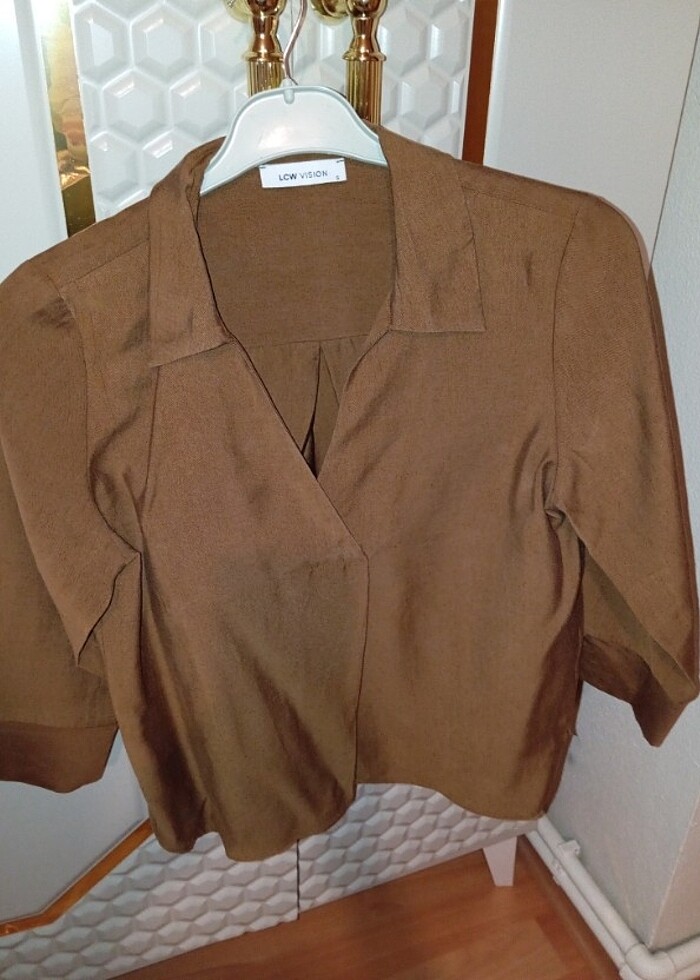 Yenı gömlek bluz tarz - Görsel 3