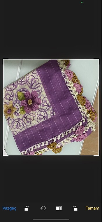 Diğer Oyalı yazma tekli 200 tl