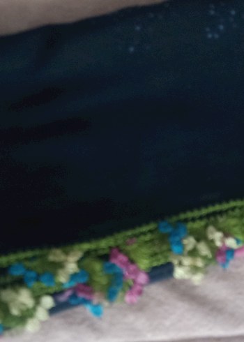 iğne oyalı başörtü tülbent