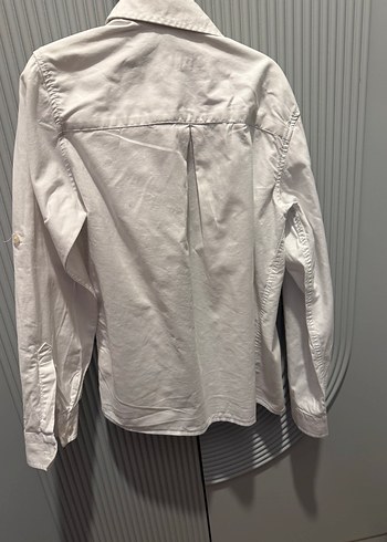 U.S. Polo Assn. Beyaz Uzun Kollu Erkek çocuk Gömlek - Görsel 2