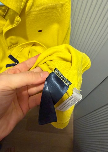 Erkek çocuk Sarı Kısa Kollu Polo Tişört - Görsel 5