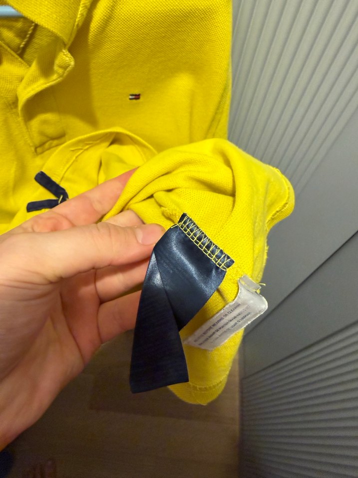 Erkek çocuk Sarı Kısa Kollu Polo Tişört - Görsel 5