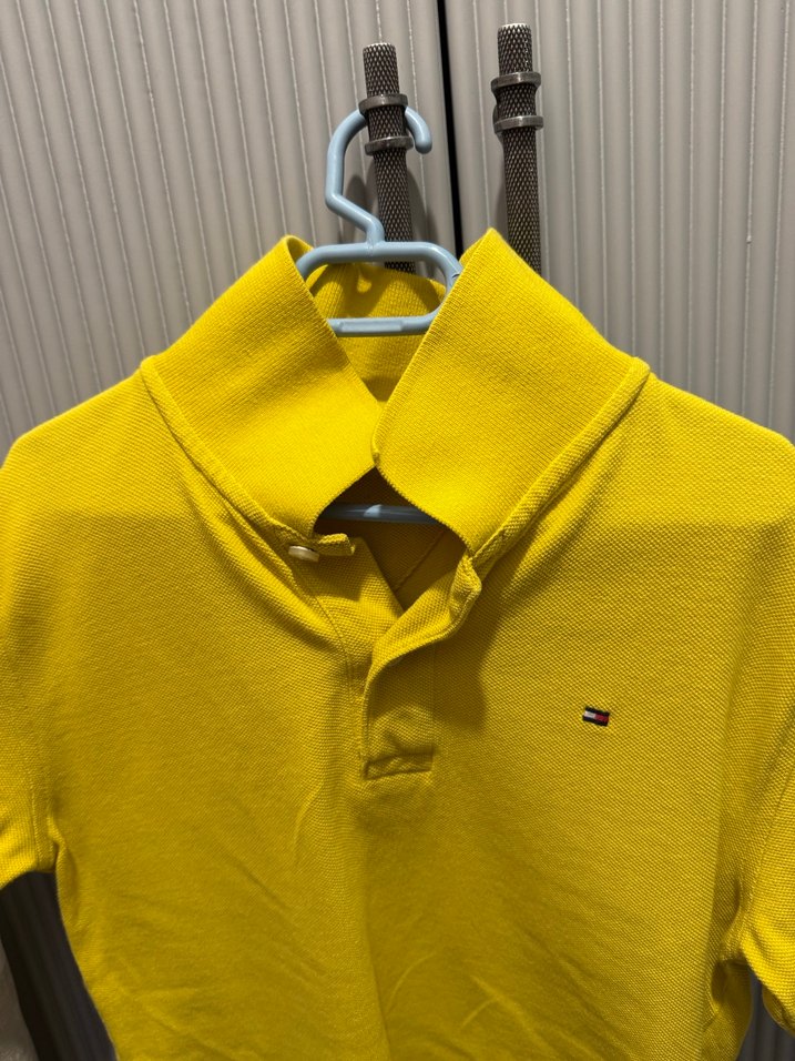 Erkek çocuk Sarı Kısa Kollu Polo Tişört - Görsel 2