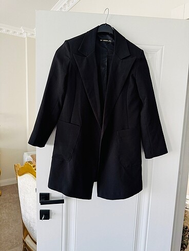 Siyah blazer ceket