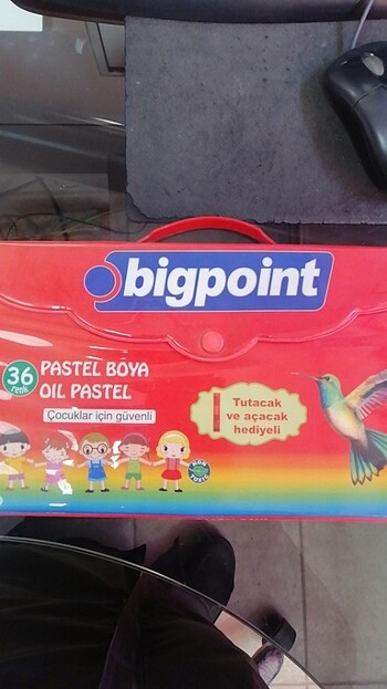 36 lı Bigpoint pastel boya.. 
