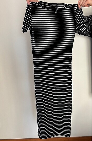 ZARA DAR KESİM ELBİSE
