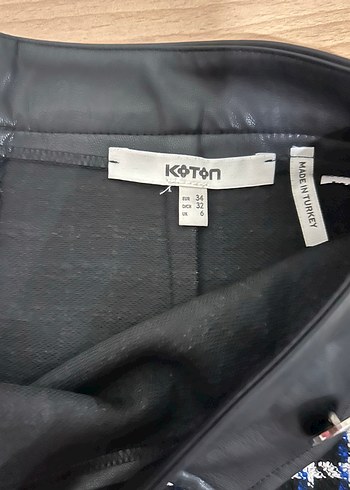 Düğmeli Kışlık Midi Kadın Etek 2 adet - Görsel 4