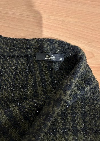 Düğmeli Kışlık Midi Kadın Etek 2 adet - Görsel 3