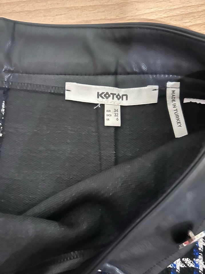 Düğmeli Kışlık Midi Kadın Etek 2 adet - Görsel 4