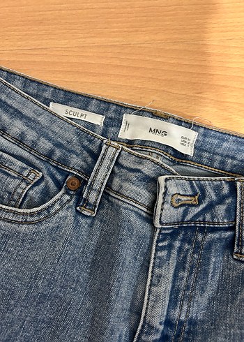 Mango Düğmeli  Kot Pantolon - Görsel 3