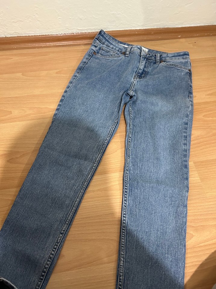 Mango Düğmeli  Kot Pantolon - Görsel 2