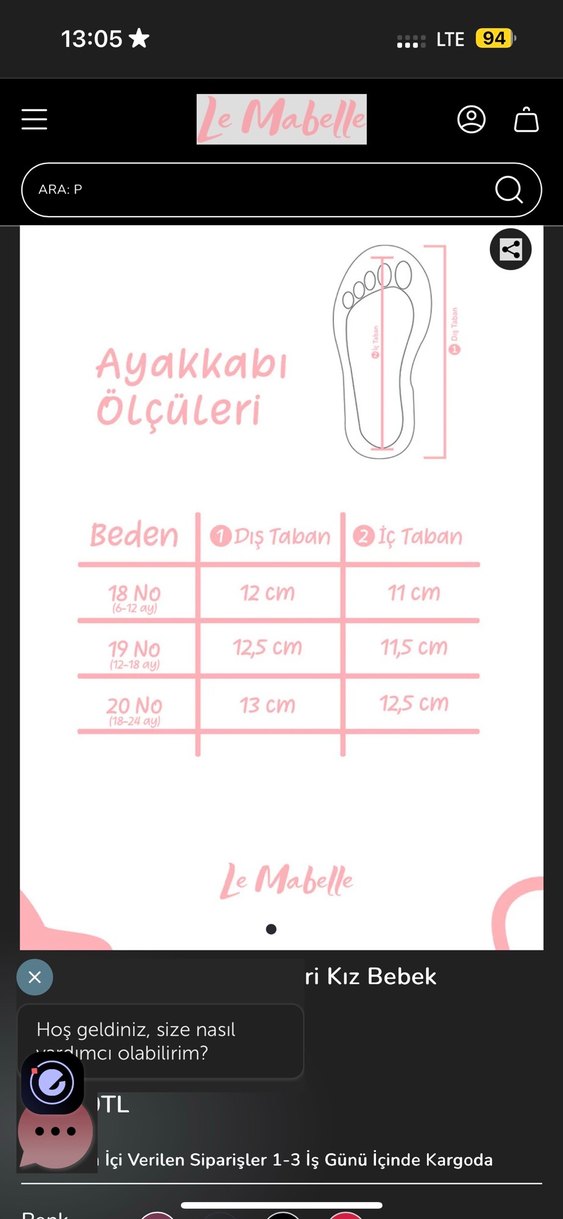 Pembe Fiyonk Detaylı Kız Bebek İlk Adım Ayakkabısı - Görsel 2