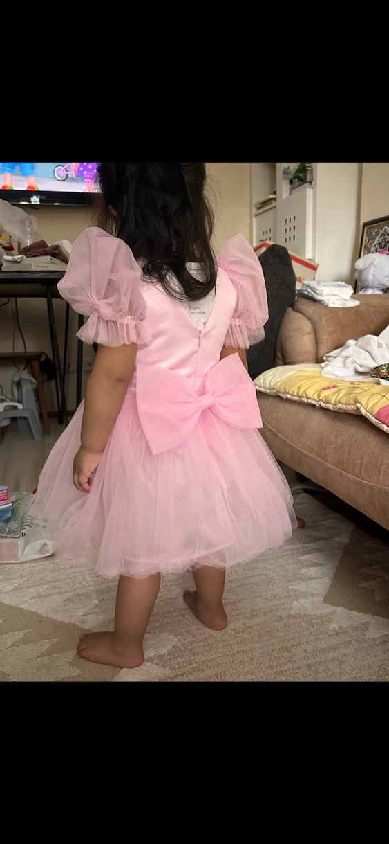 Beyaz Doğum Günü Pastası ve Kurabiye Tabağı - Görsel 5