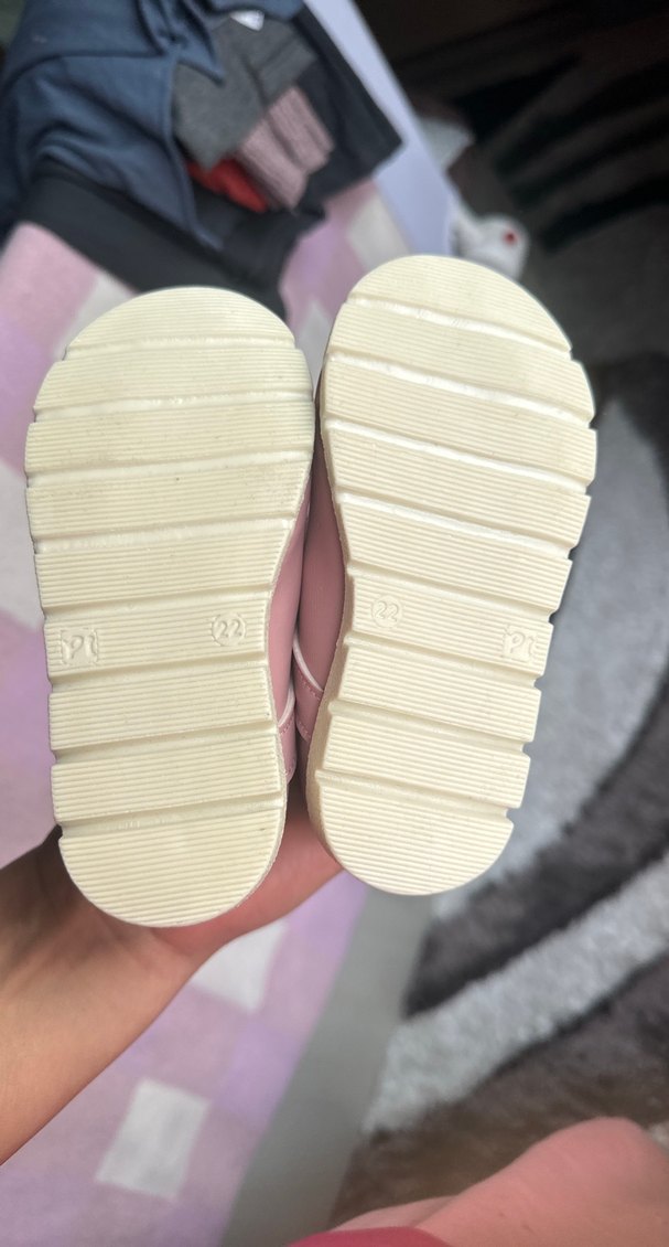 LCW STEPS Kız Bebek Pembe Babet - Görsel 4