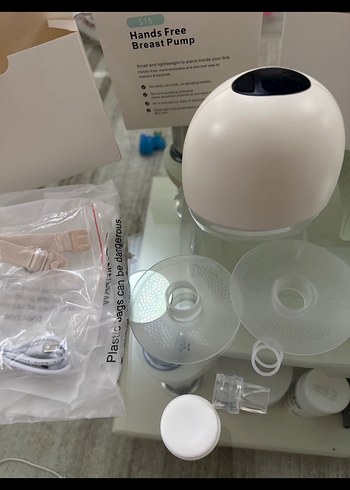 Eller Serbest Beyaz Göğüs Pompası - Görsel 2