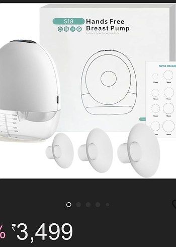 Eller Serbest Beyaz Göğüs Pompası - Görsel 9