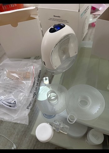 Eller Serbest Beyaz Göğüs Pompası - Görsel 5