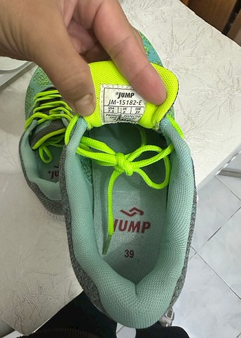 Renkli Bağcıklı Kadın Spor Ayakkabısı - Görsel 5