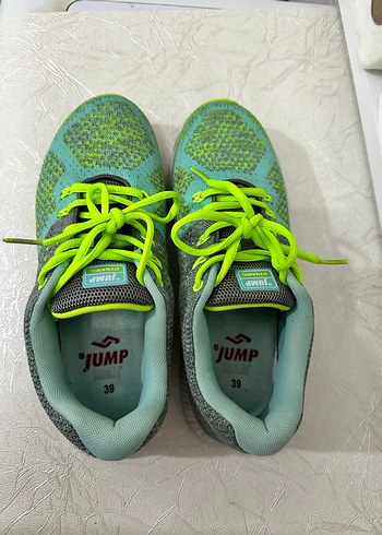 Renkli Bağcıklı Kadın Spor Ayakkabısı - Görsel 8