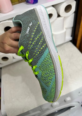 Renkli Bağcıklı Kadın Spor Ayakkabısı - Görsel 11