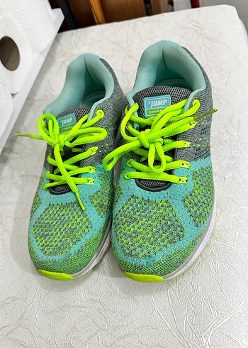 Renkli Bağcıklı Kadın Spor Ayakkabısı - Görsel 7