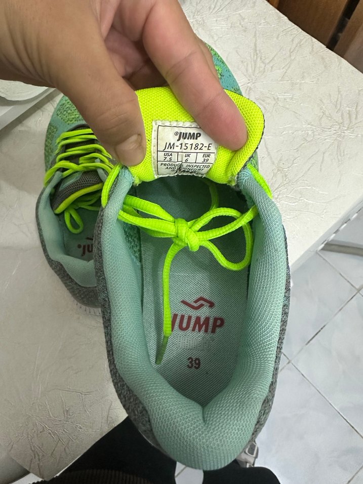 Renkli Bağcıklı Kadın Spor Ayakkabısı - Görsel 5