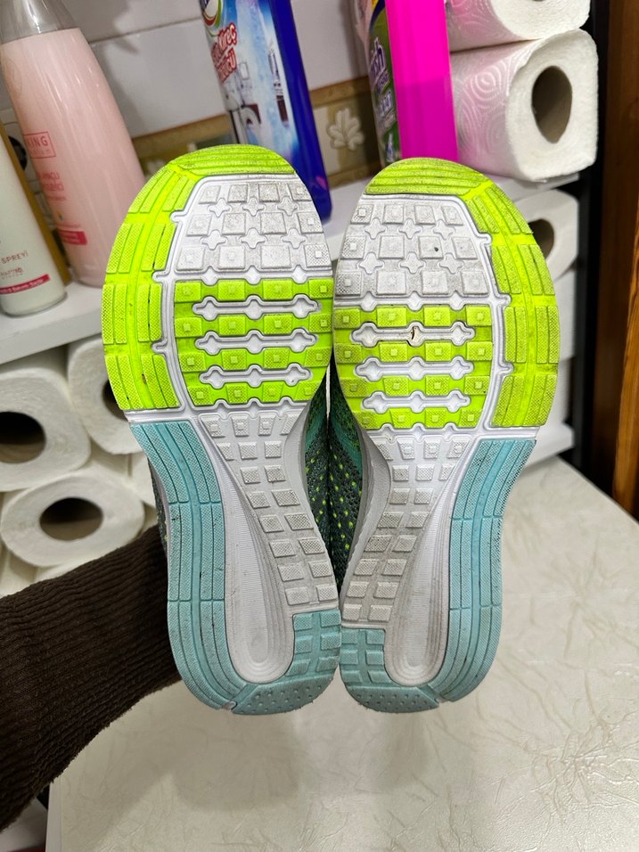 Renkli Bağcıklı Kadın Spor Ayakkabısı - Görsel 2