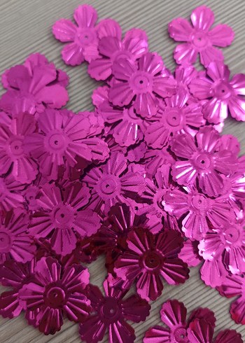 Renkli Çiçek pul - Görsel 4